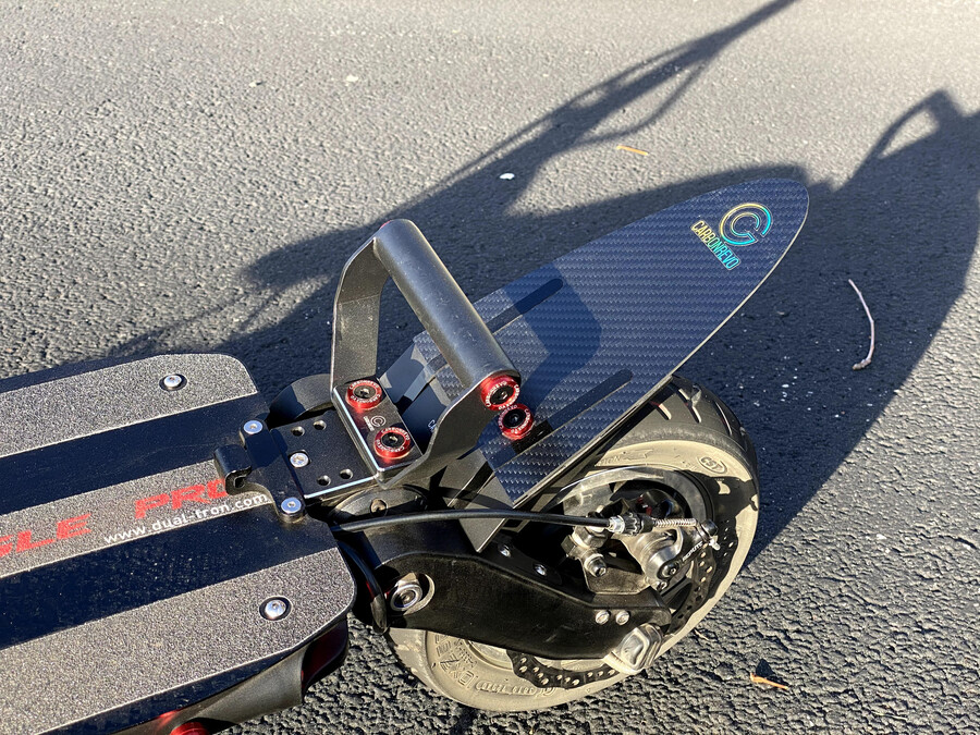 apărătoare de noroi spate din fibră de carbon carbonrevo spider eagle