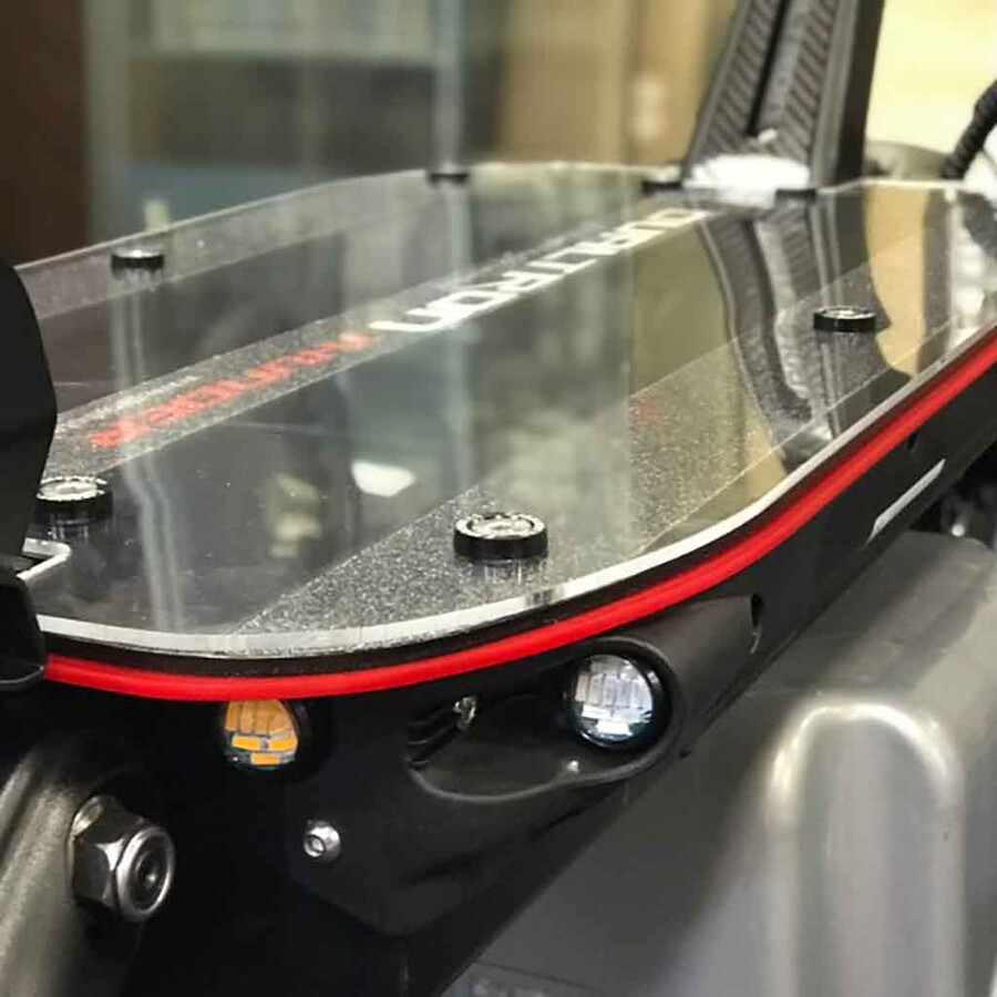 carbonrevo dualtron storm limited husă de punte neagră mată