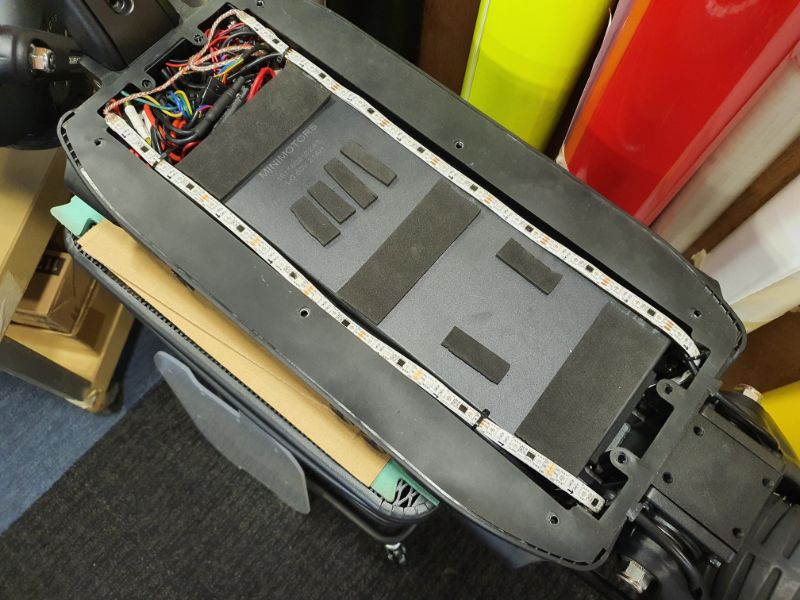 căptușeală de punte carbonrevo dualtron victor led