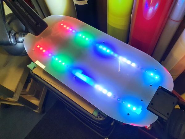 căptușeală de punte carbonrevo dualtron victor led