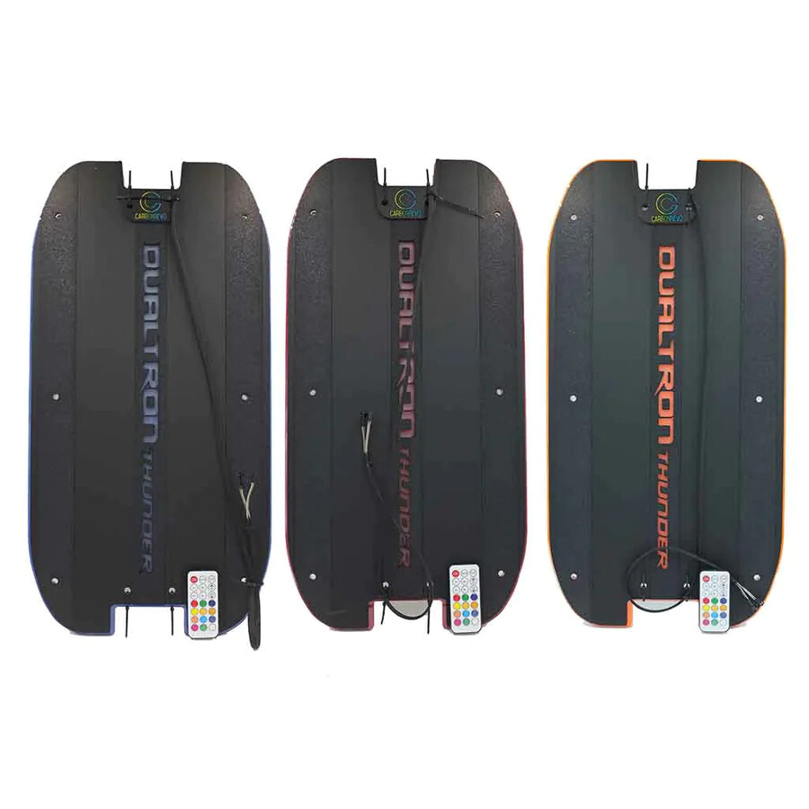 carbonrevo dualtron thunder led 3d albastru husă deck